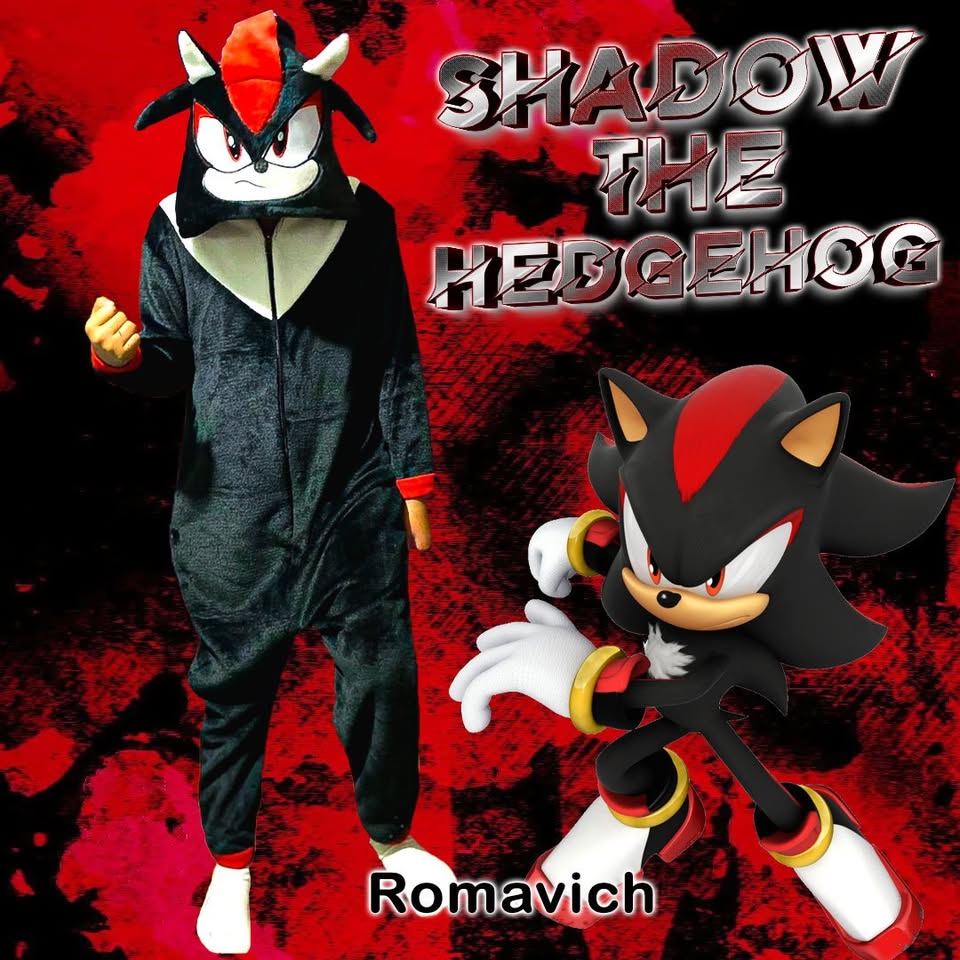 Kigurumi O Pijama Térmica Shadow The Hedgehog