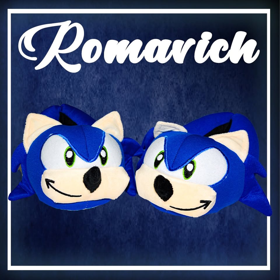 Babuchas O Pantuflas De Sonic