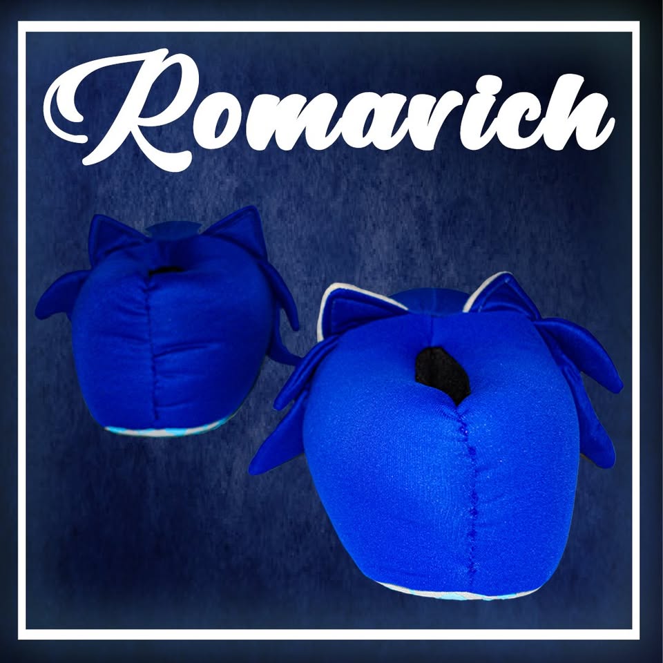 Babuchas O Pantuflas De Sonic