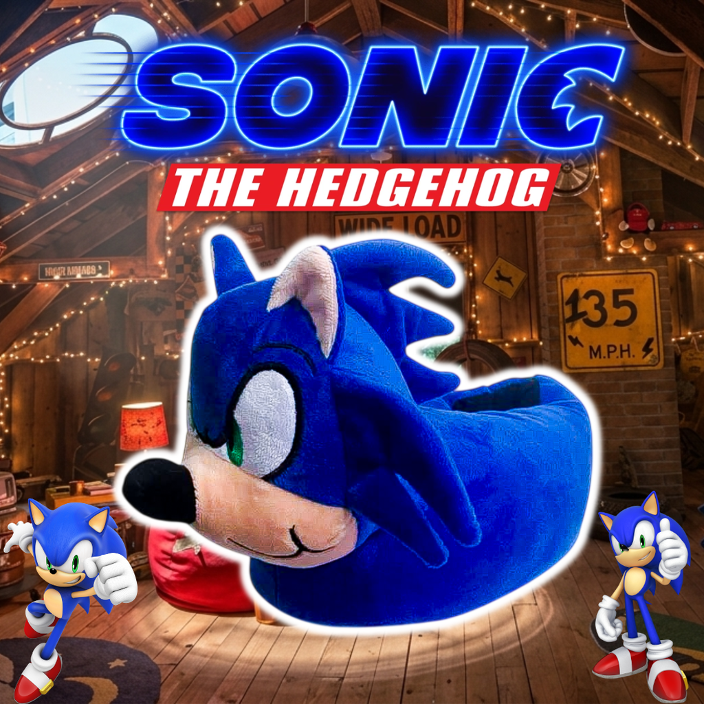 Babuchas O Pantuflas De Sonic