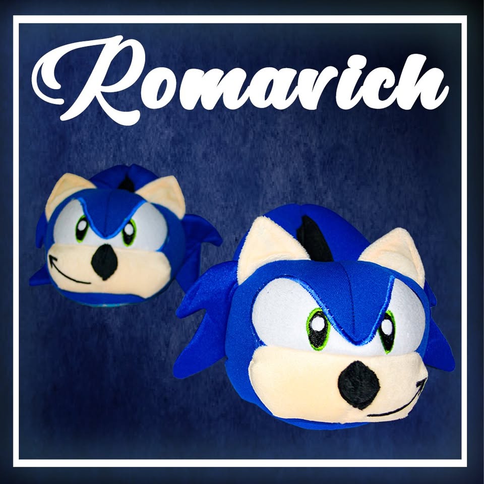 Babuchas O Pantuflas De Sonic
