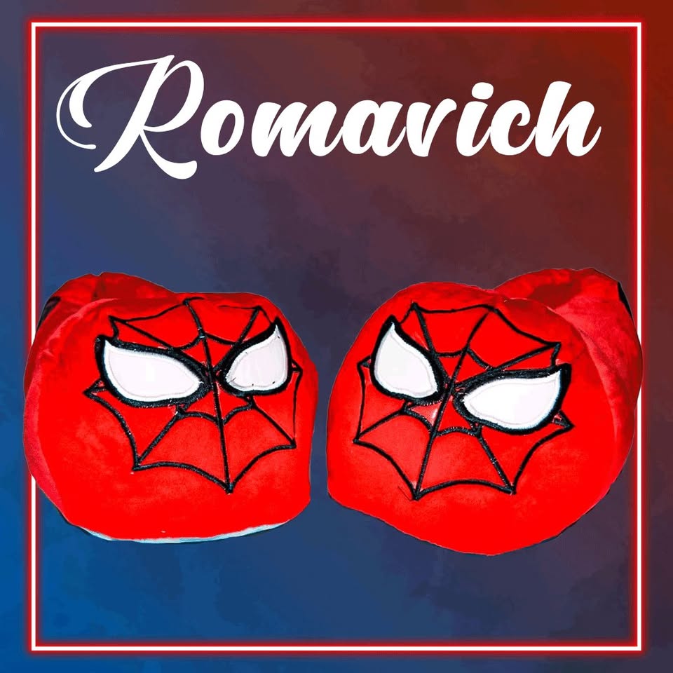 Babuchas O Pantuflas De Spiderman o Hombre Araña