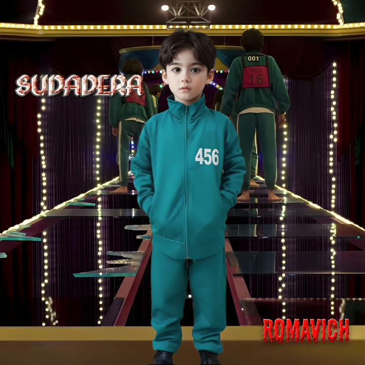 Disfraz Sudadera Juego Del Calamar Halloween Cosplay