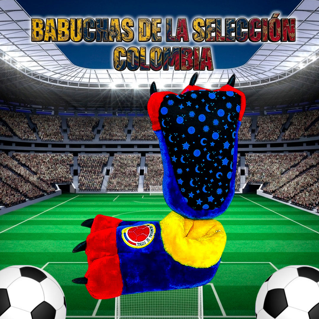 Babuchas Unisex del Mundial de la Seleccion Colombia