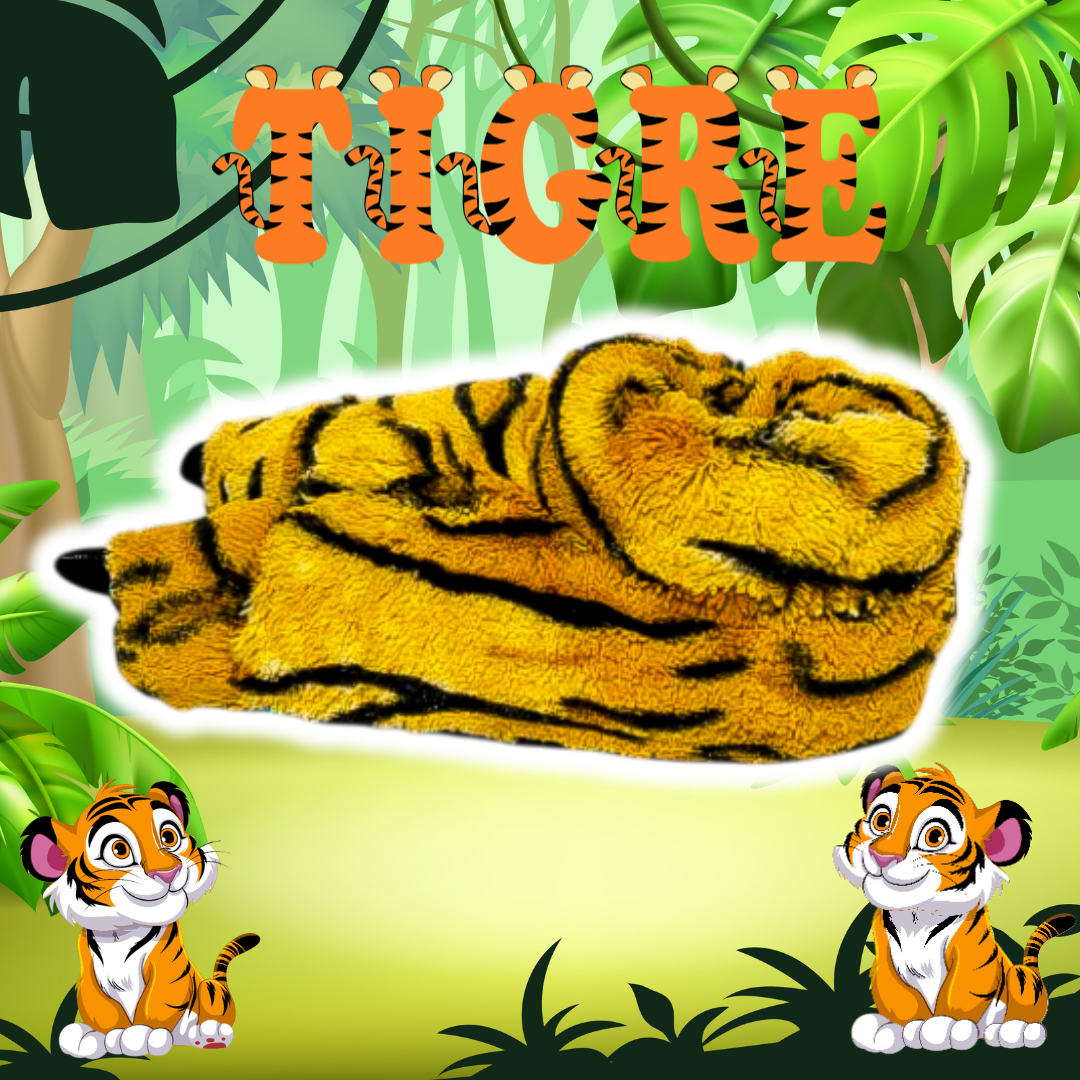 Babuchas O Pantuflas De Garras Tigre