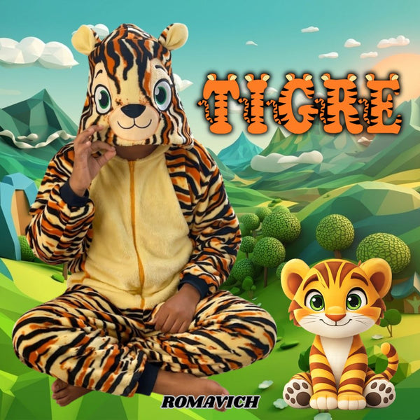 Kigurumi O Pijama Térmica Tigre