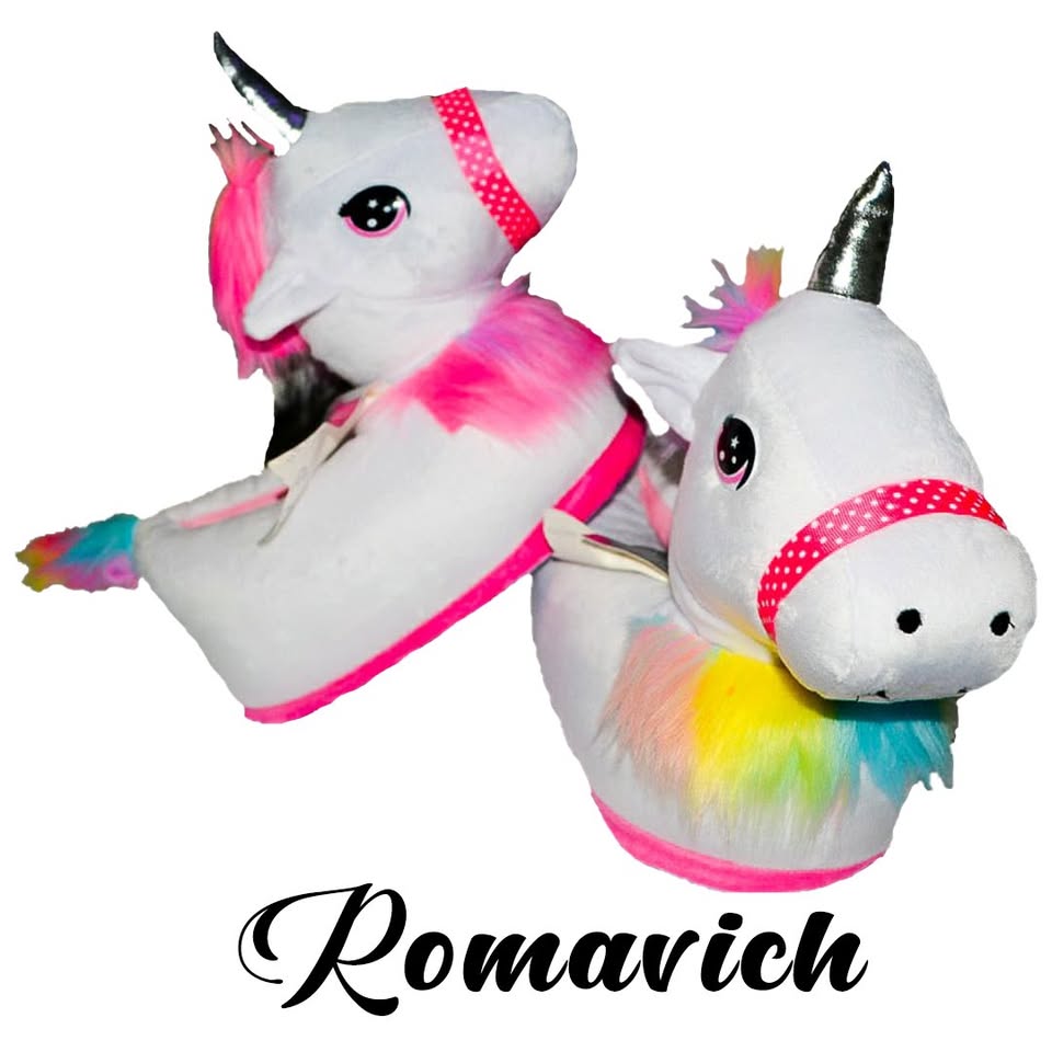Babuchas O Pantuflas De Unicornio