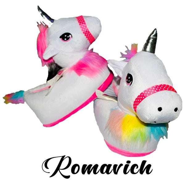 Babuchas O Pantuflas De Unicornio