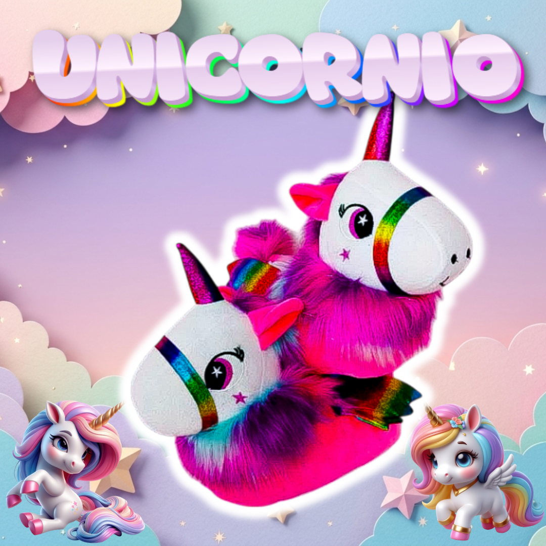 Babuchas O Pantuflas De Unicornio
