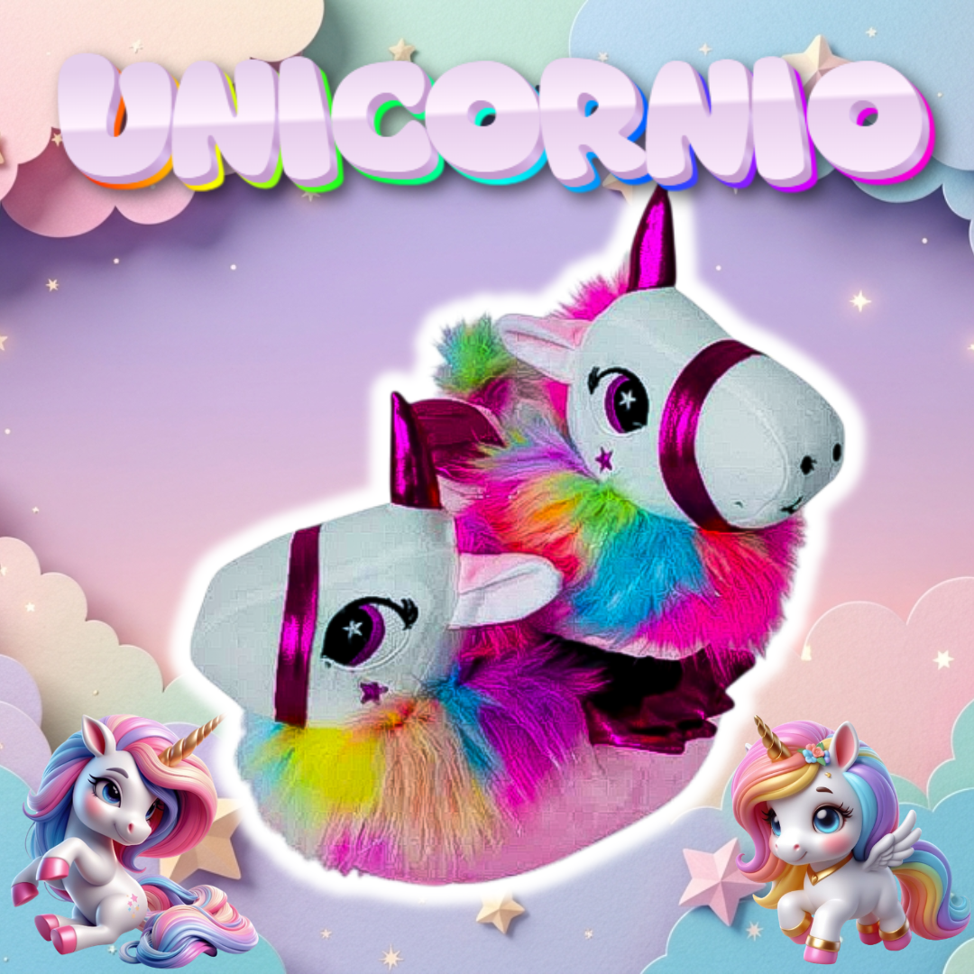 Babuchas O Pantuflas De Unicornio