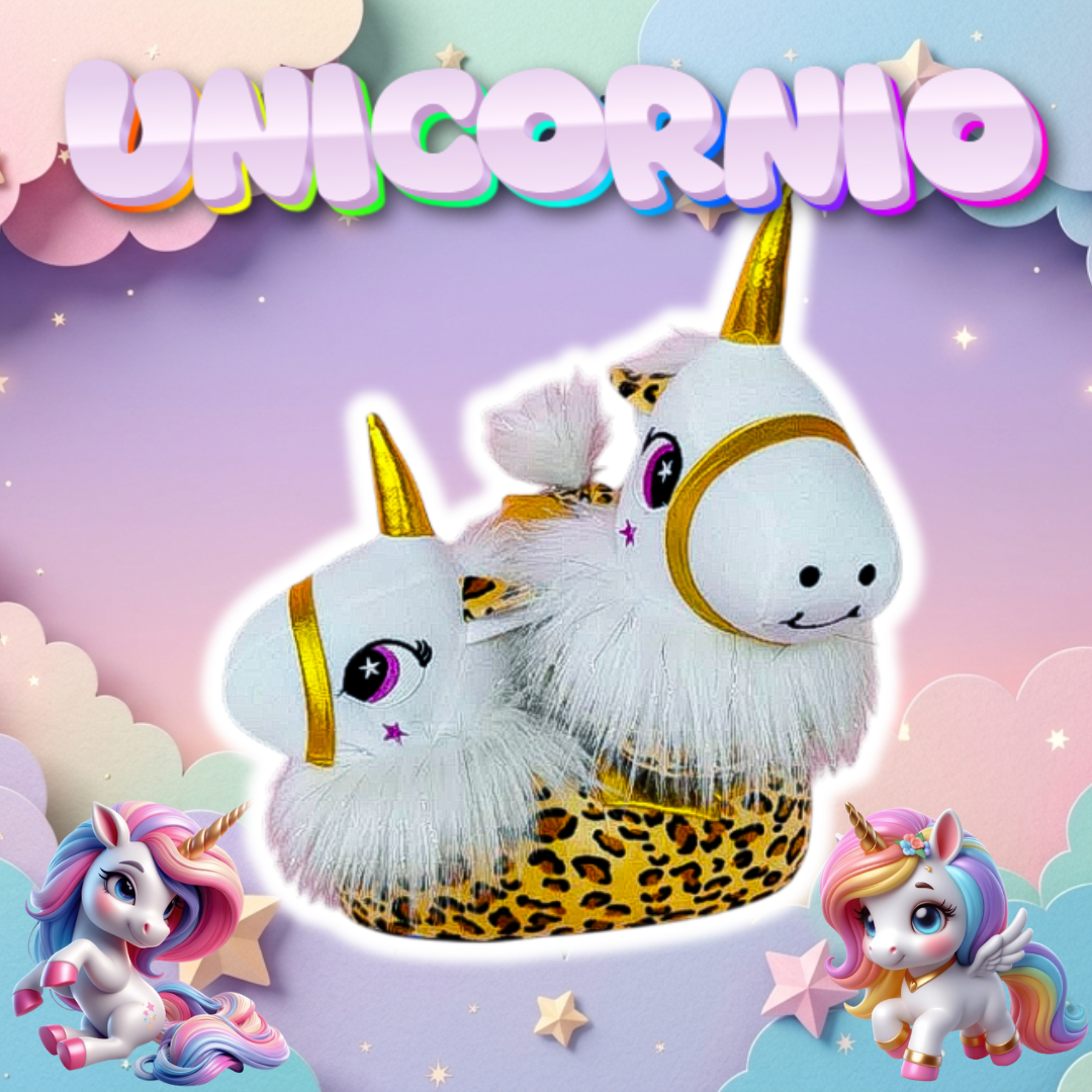 Babuchas O Pantuflas De Unicornio