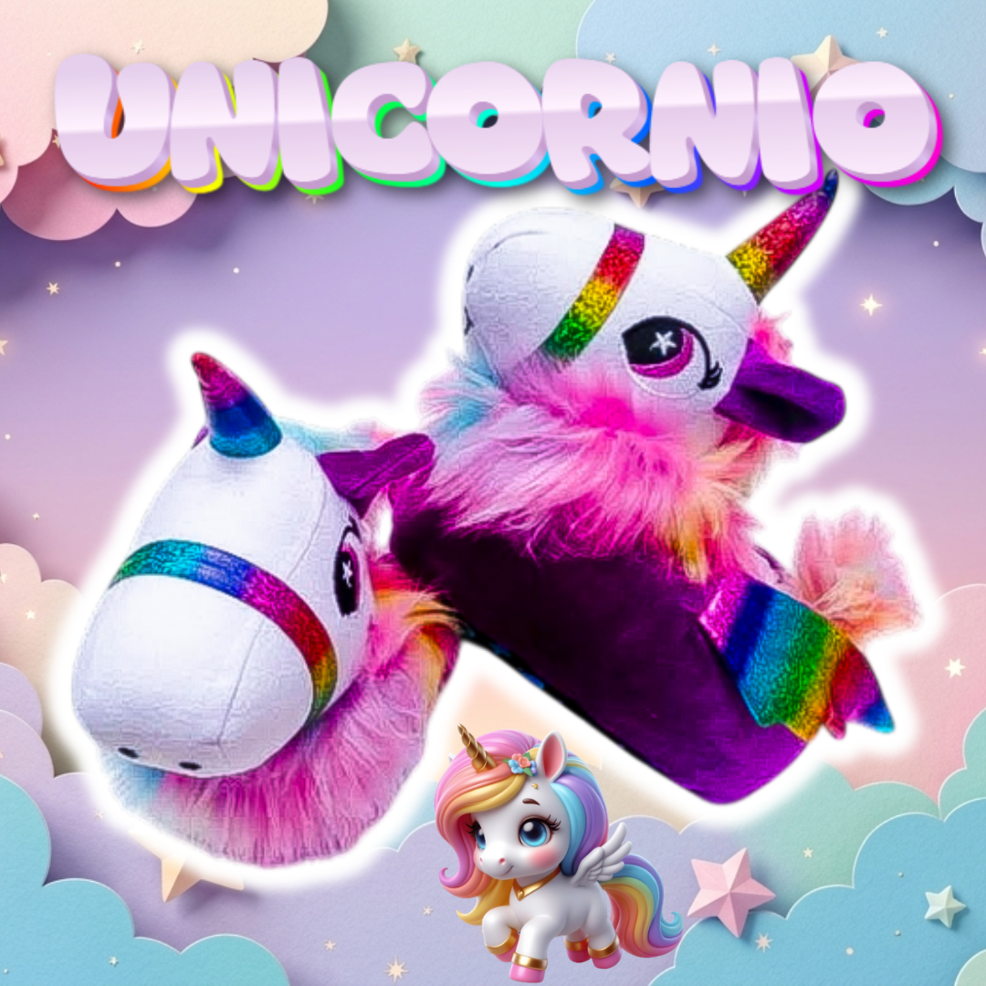 Babuchas O Pantuflas De Unicornio