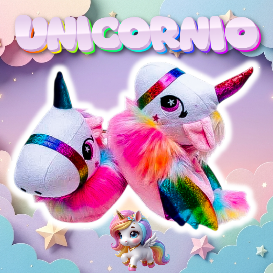 Babuchas O Pantuflas De Unicornio
