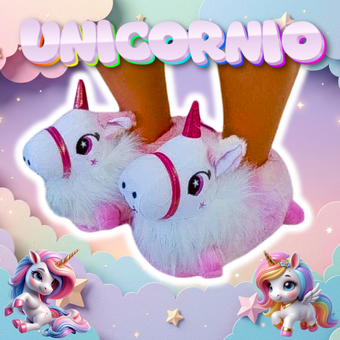 Babuchas O Pantuflas De Unicornio