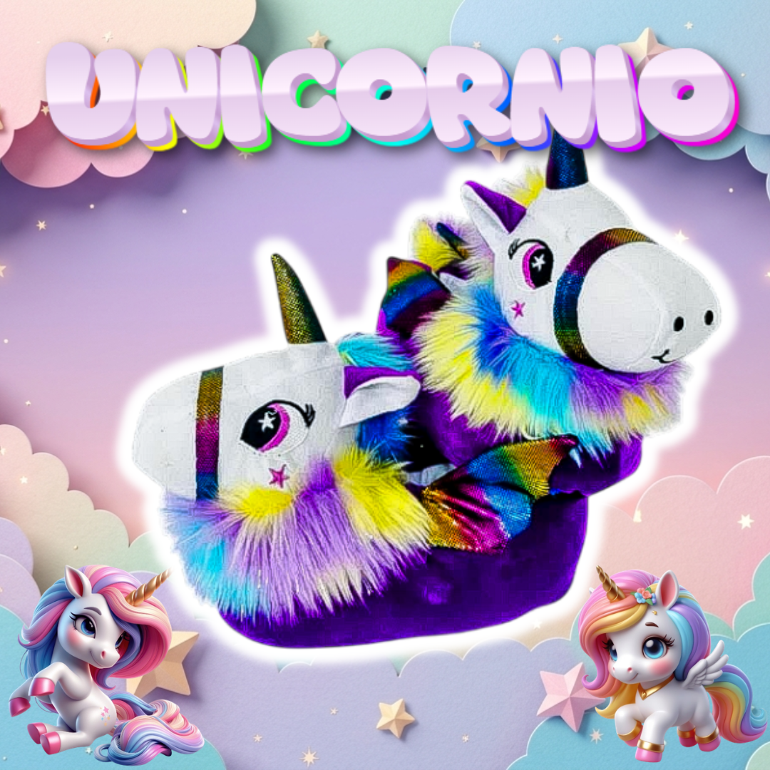 Babuchas O Pantuflas De Unicornio