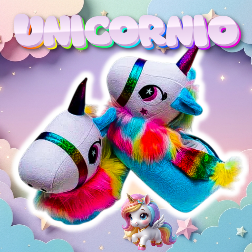 Babuchas O Pantuflas De Unicornio