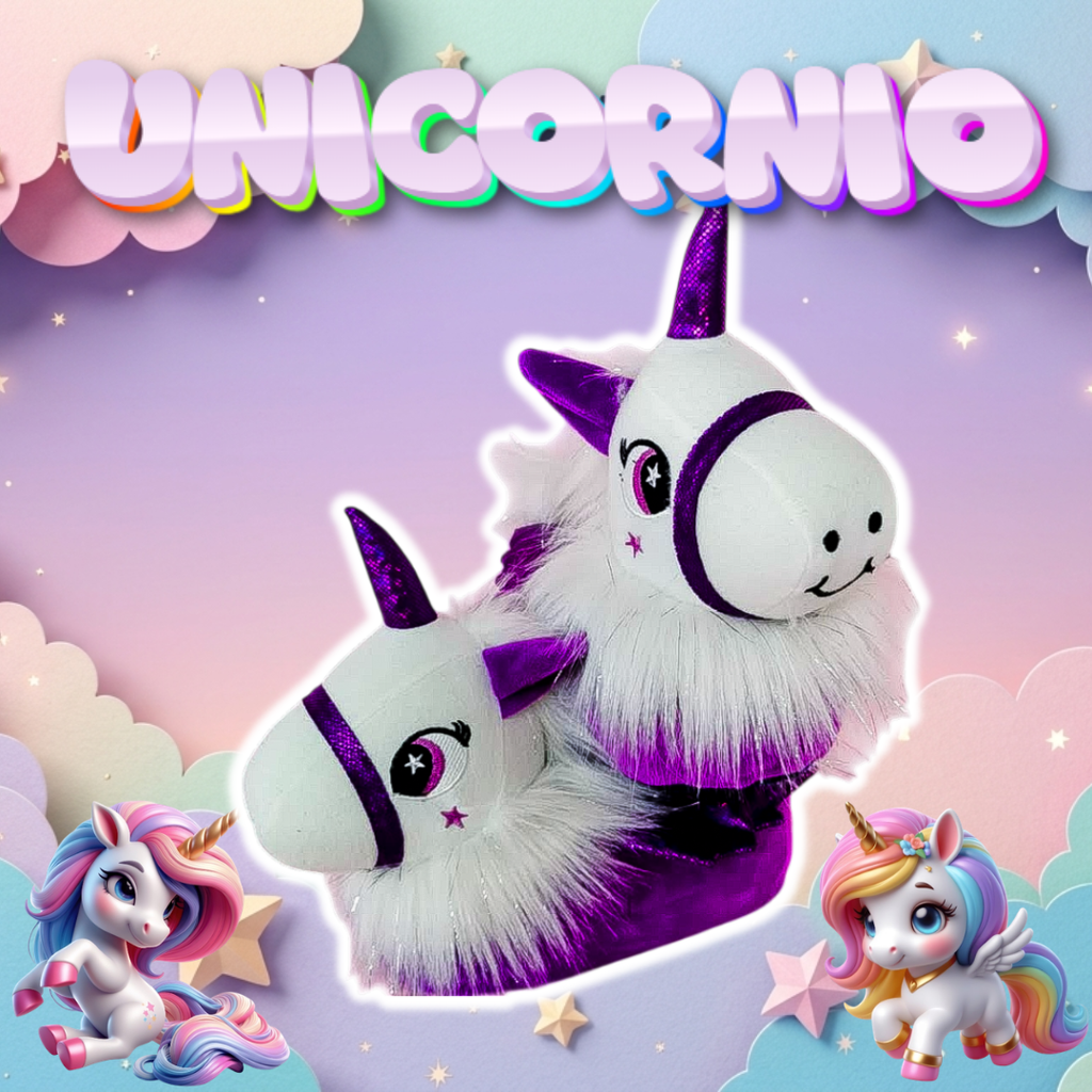 Babuchas O Pantuflas De Unicornio