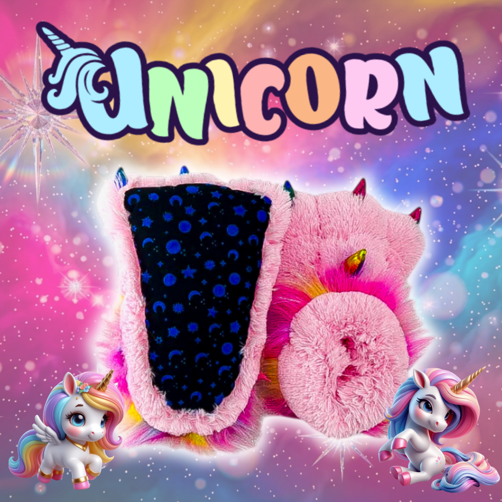 Babuchas O Pantuflas De Garras Unicornio