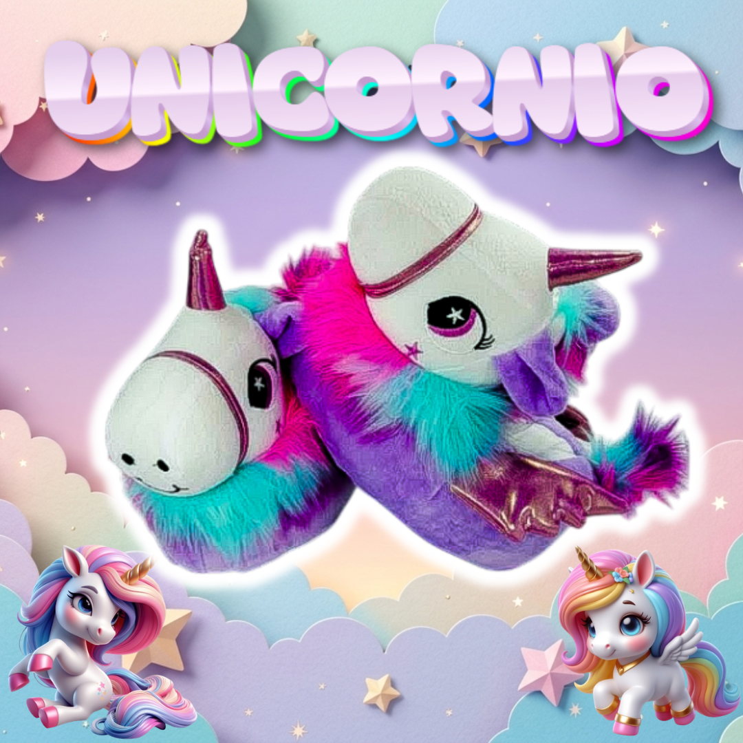 Babuchas O Pantuflas De Unicornio