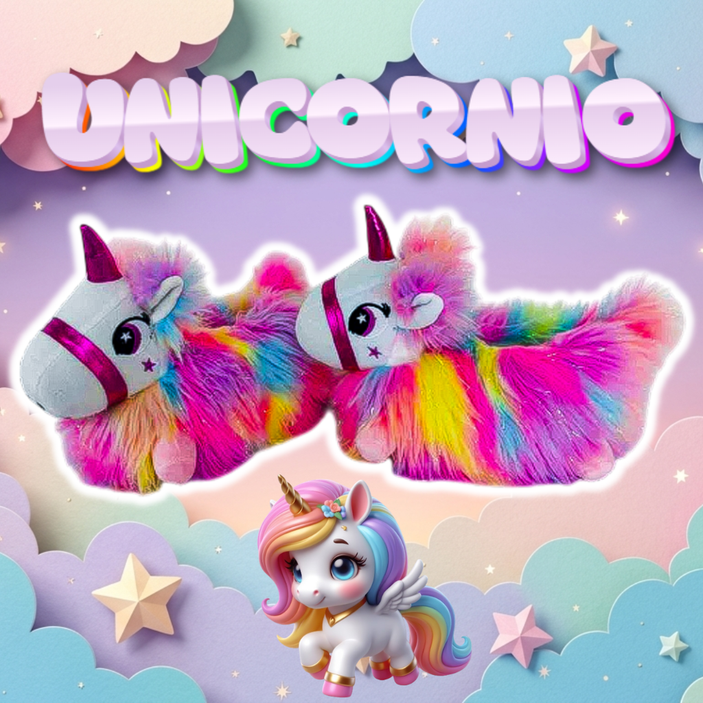 Babuchas O Pantuflas De Unicornio