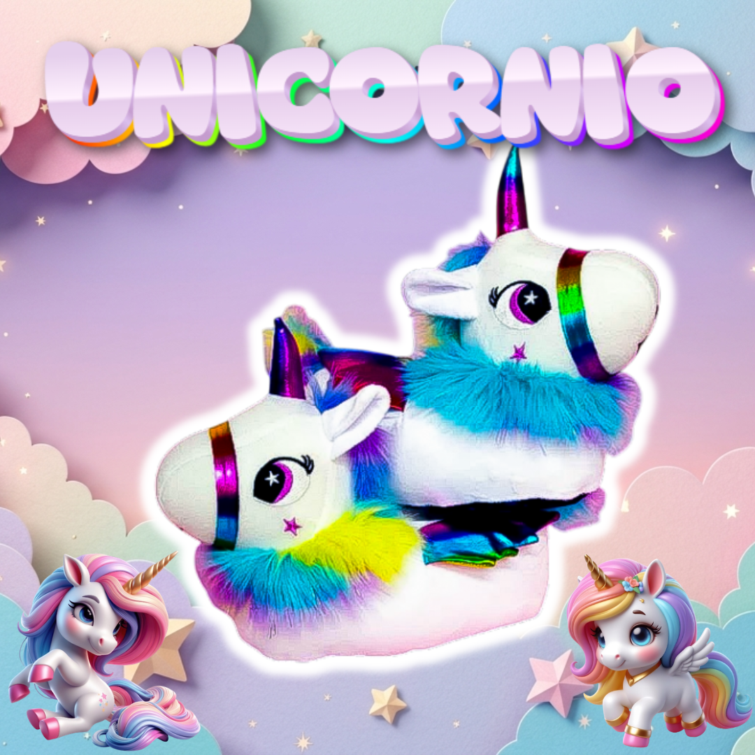 Babuchas O Pantuflas De Unicornio