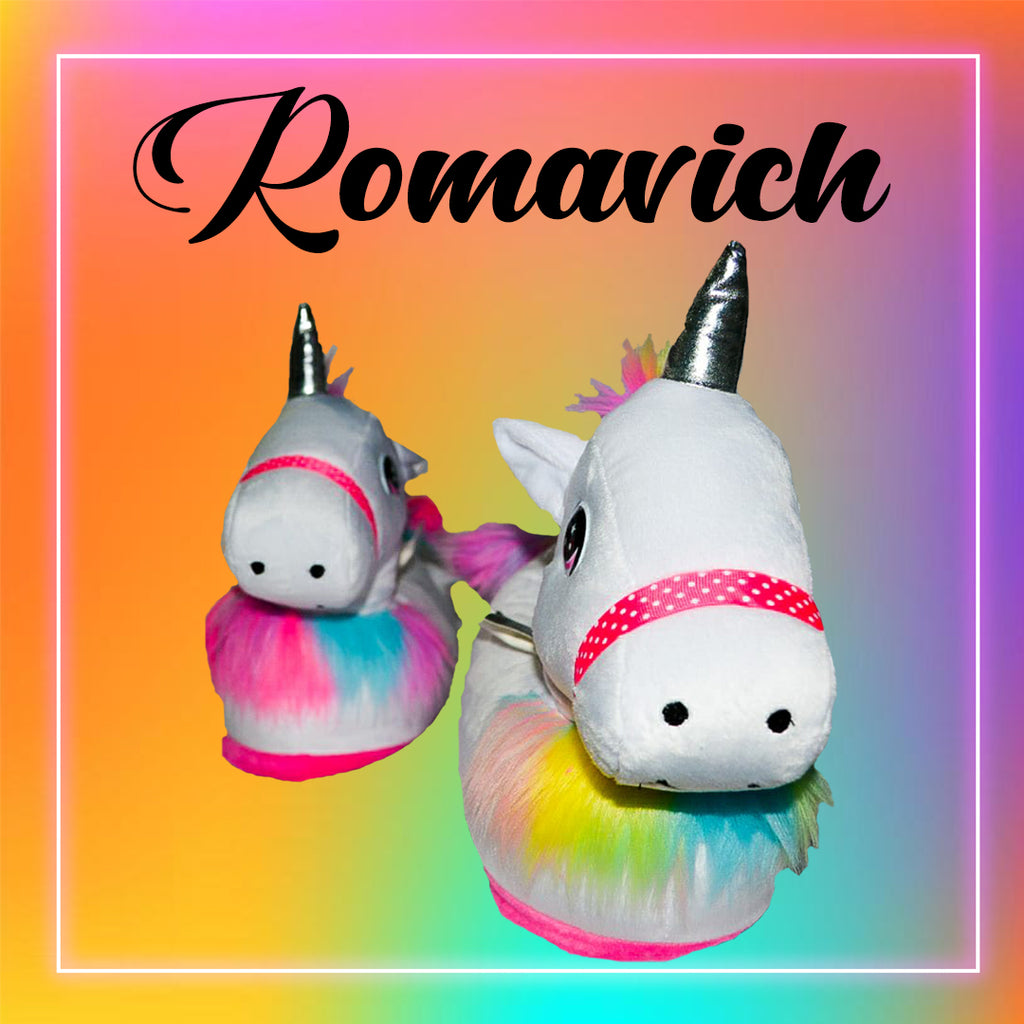 Babuchas O Pantuflas De Unicornio