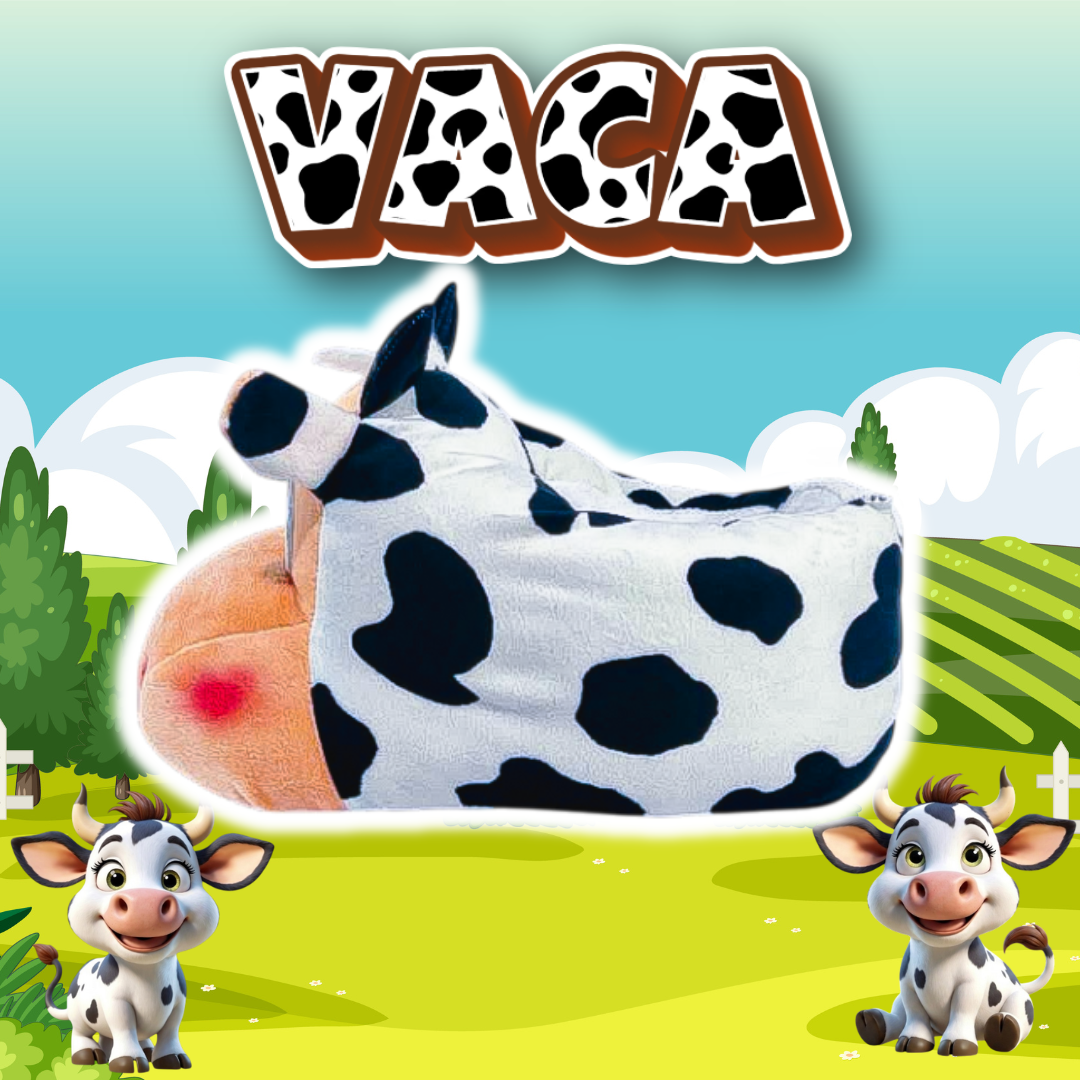 Babuchas O Pantuflas De Vaca