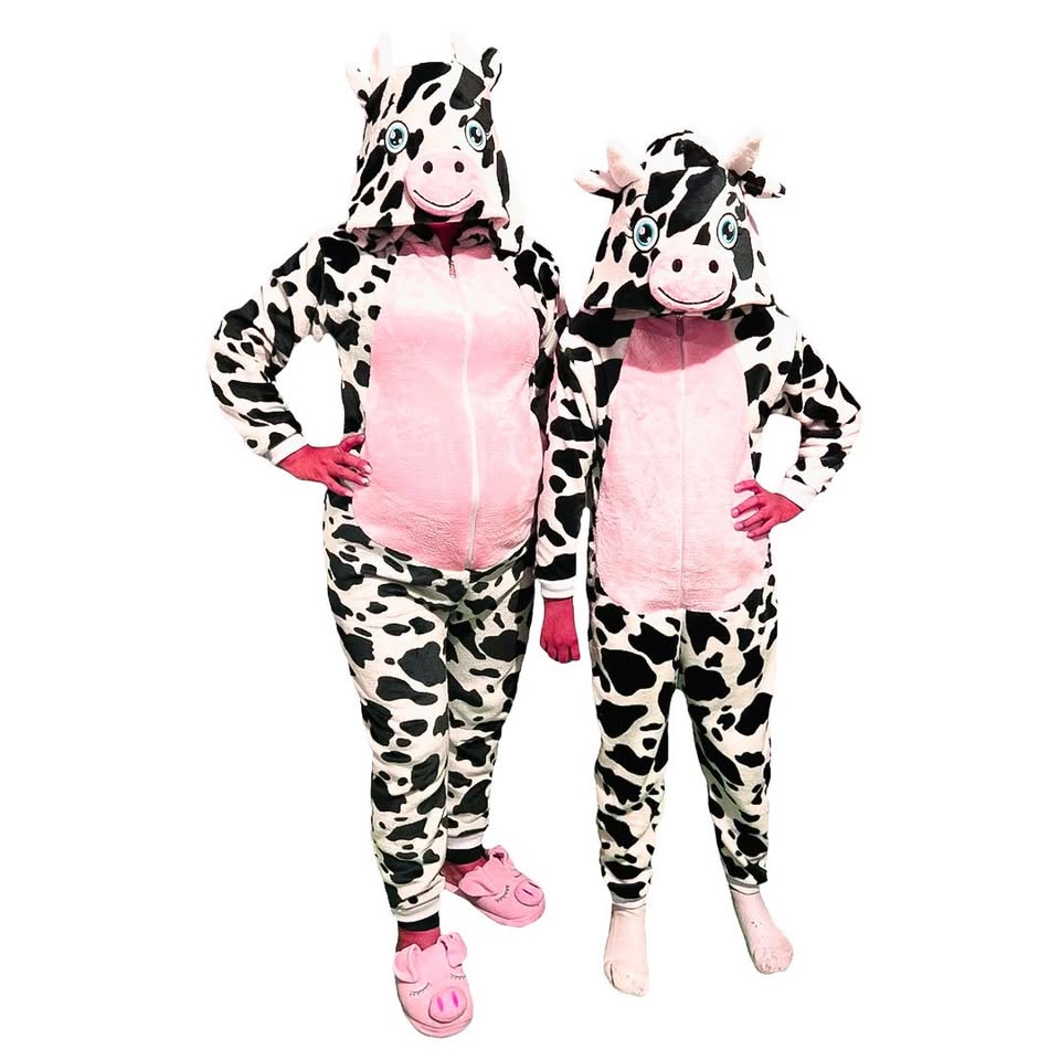 Kigurumi O Pijama Térmica Vaca