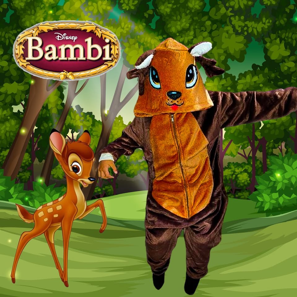 Kigurumi O Pijama Térmica De Venado Bambi