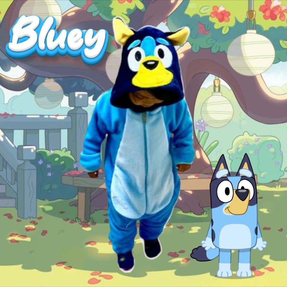 Kigurumi O Pijama Térmica Bluey