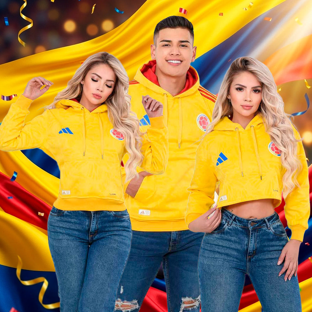 Buzos Unisex del Mundial de la Seleccion Colombia