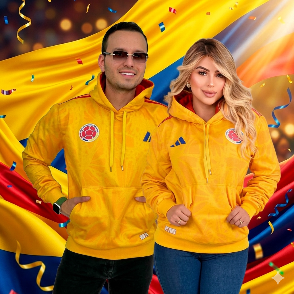 Buzos Unisex del Mundial de la Seleccion Colombia