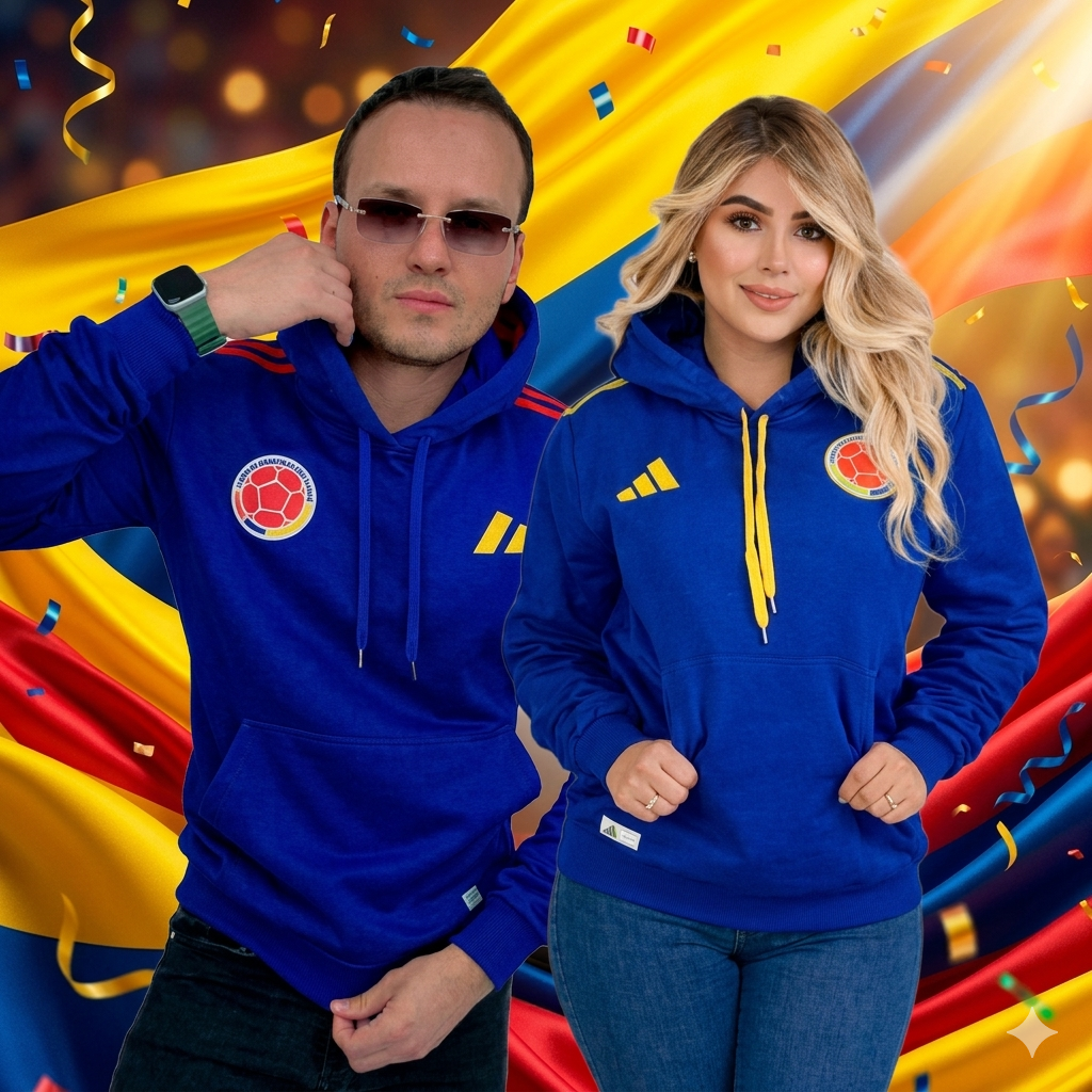 Buzos Unisex del Mundial de la Seleccion Colombia