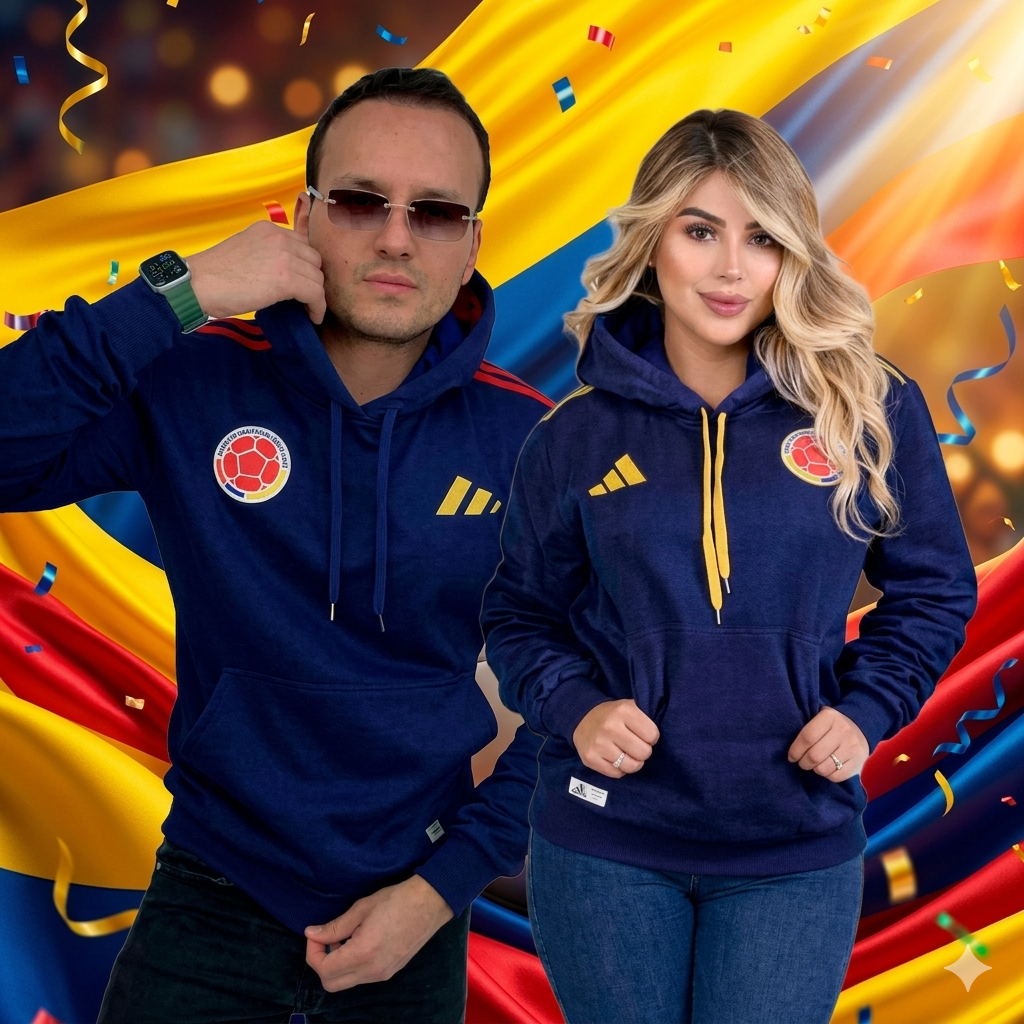 Buzos Unisex del Mundial de la Seleccion Colombia