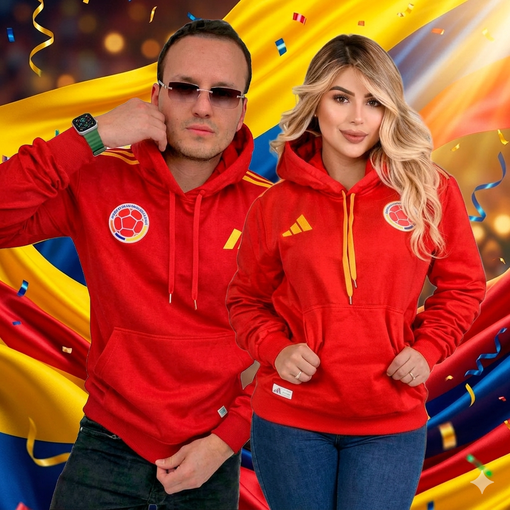 Buzos Unisex del Mundial de la Seleccion Colombia