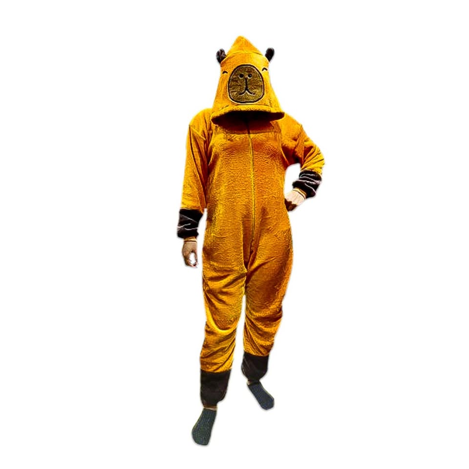 Kigurumi O Pijama Térmica Capibara, Carpincho, Chigüire