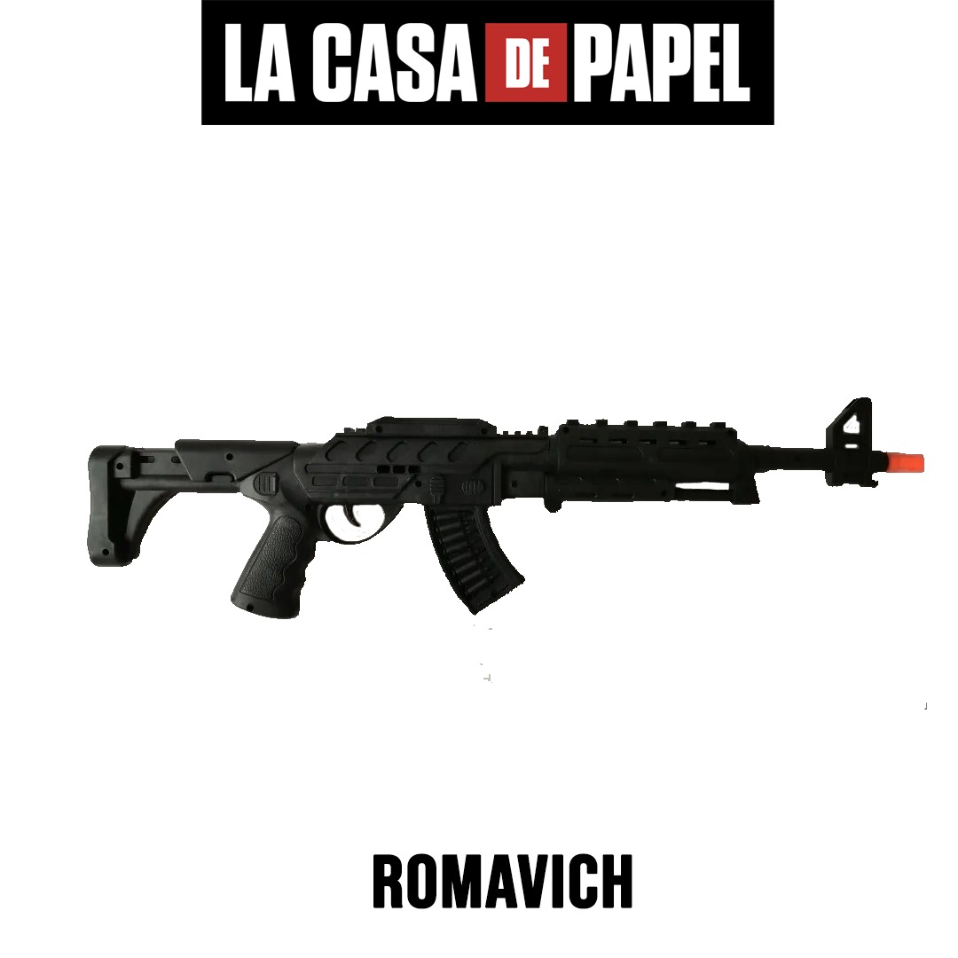 Disfraz La Casa De Papel - Money Heist (rifle)