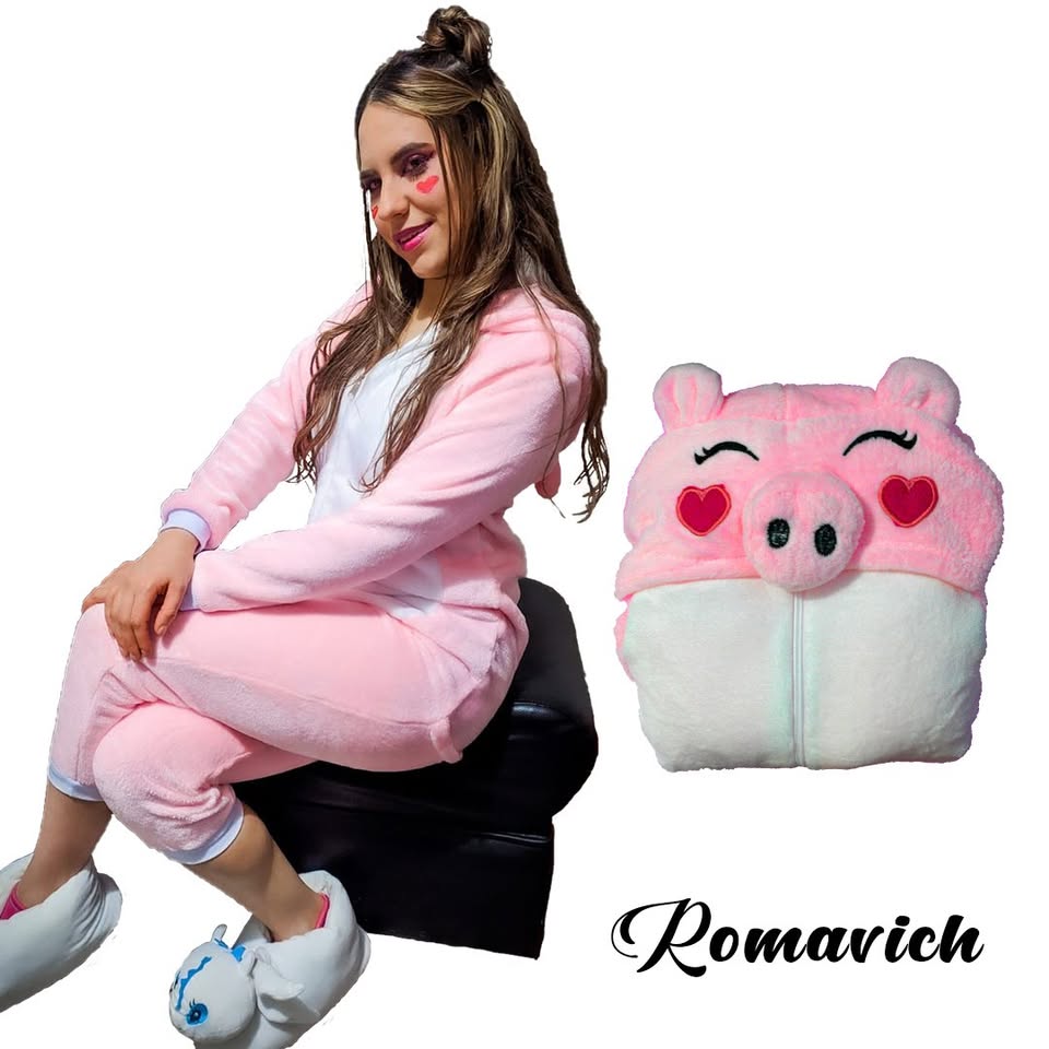 Kigurumi O Pijama Térmica Cerdito