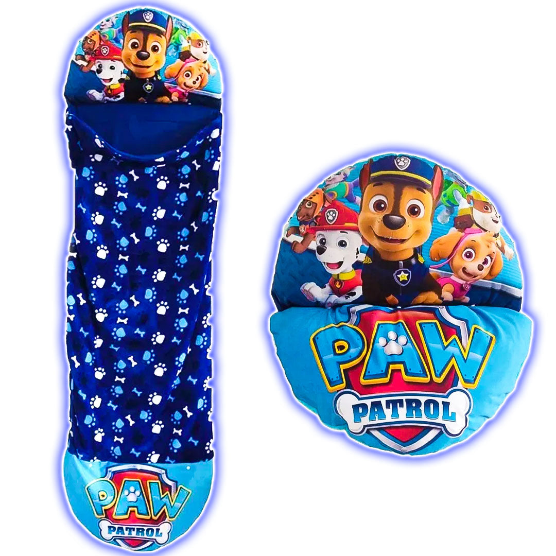 Bolsa De Dormir, Saco De Dormir, Sleeping, Peluche Paw Patrol Familia