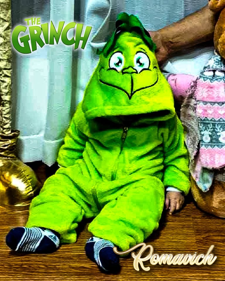 Kigurumi O Pijama Térmica De Grinch
