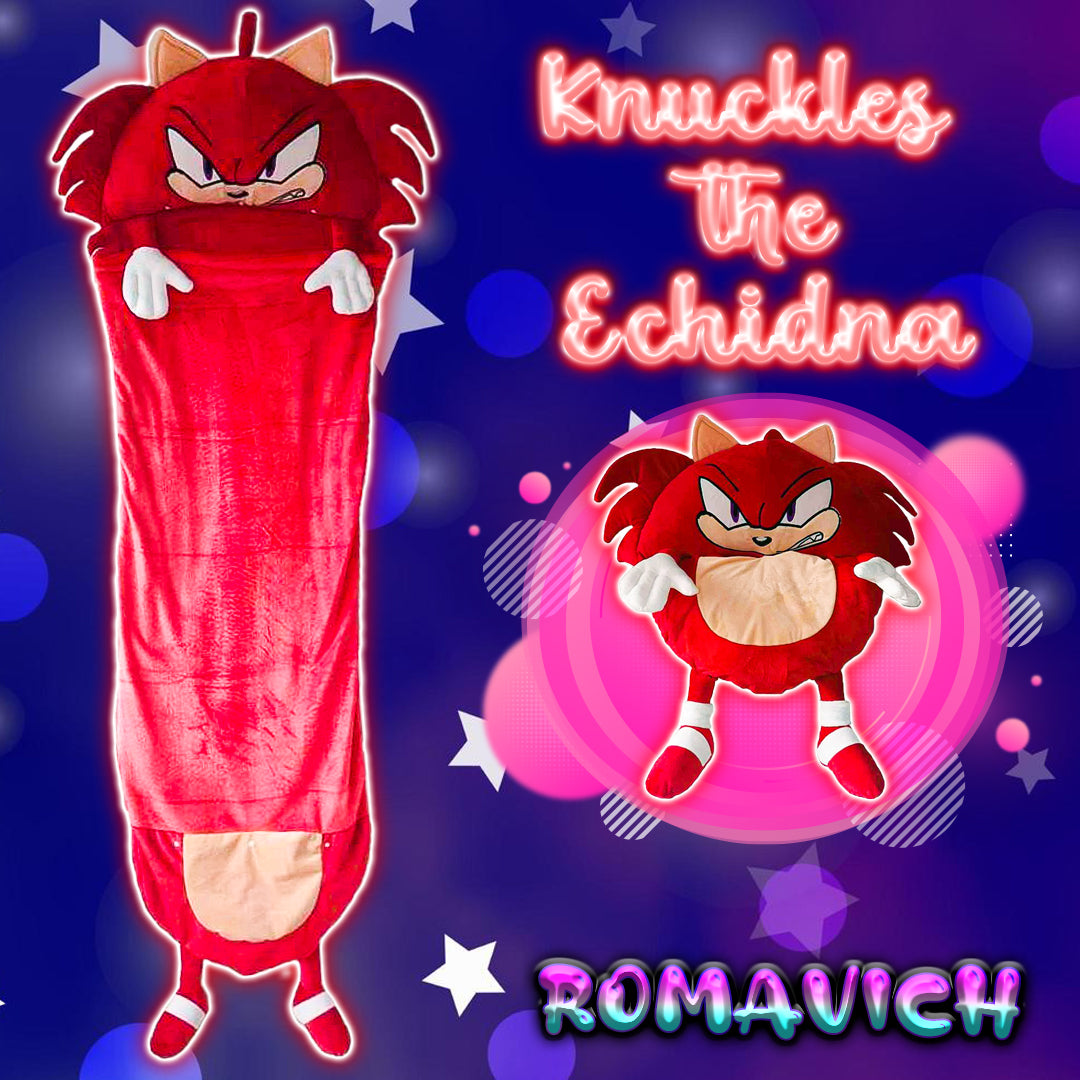 Bolsa De Dormir, Saco De Dormir, Sleeping, Peluche Knuckles The Echid
