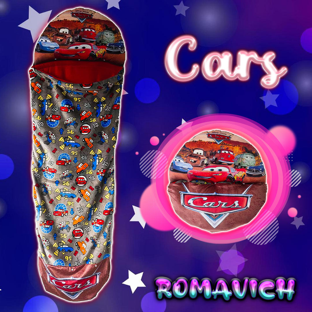 Bolsa De Dormir, Saco De Dormir, Sleeping, Peluche Cars