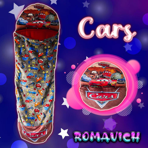 Bolsa De Dormir, Saco De Dormir, Sleeping, Peluche Cars