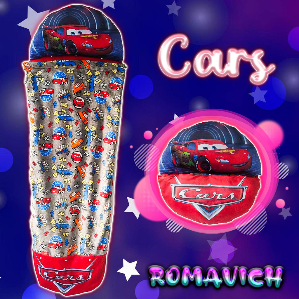 Bolsa De Dormir, Saco De Dormir, Sleeping, Peluche Cars