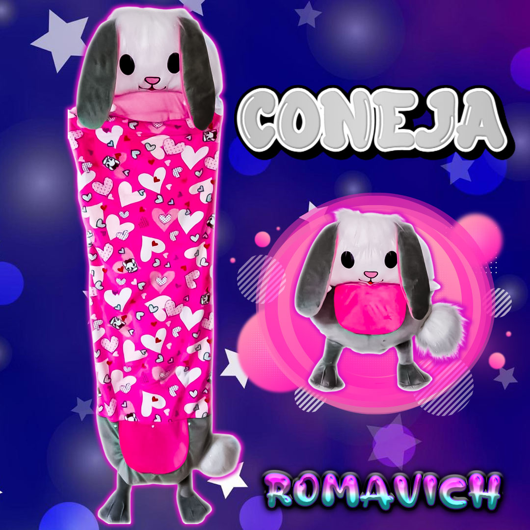 Bolsa De Dormir, Saco De Dormir, Sleeping, Peluche Conejo