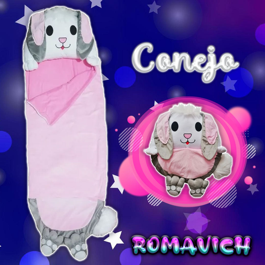 Bolsa De Dormir, Saco De Dormir, Sleeping, Peluche Conejo