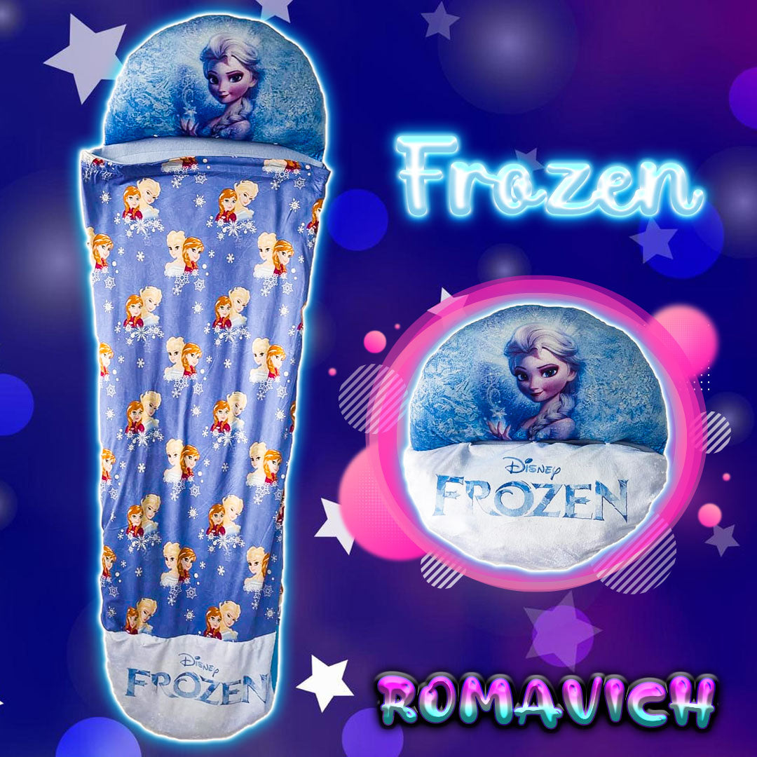 Bolsa De Dormir, Saco De Dormir, Sleeping, Peluche Frozen