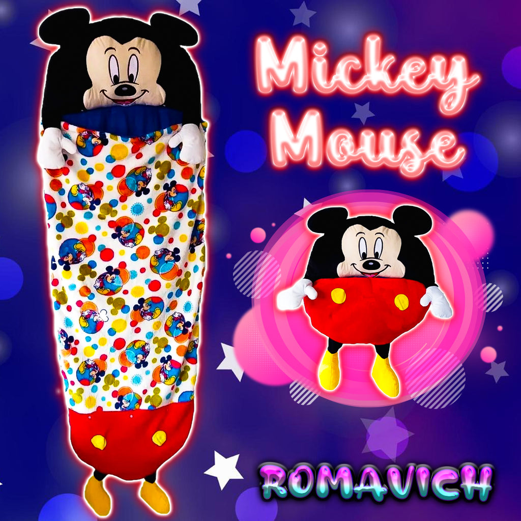 Bolsa De Dormir, Saco De Dormir, Sleeping, Peluche Mickey Mouse