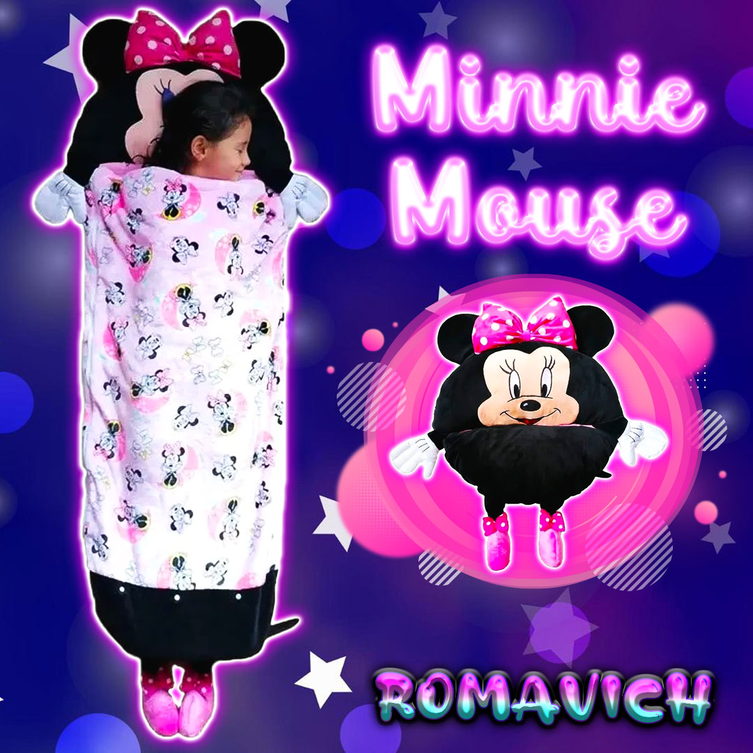 Bolsa De Dormir, Saco De Dormir, Sleeping, Peluche Minnie Mouse