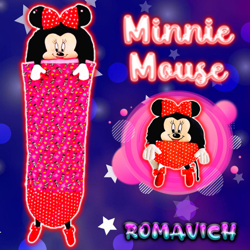 Bolsa De Dormir, Saco De Dormir, Sleeping, Peluche Minnie Mouse